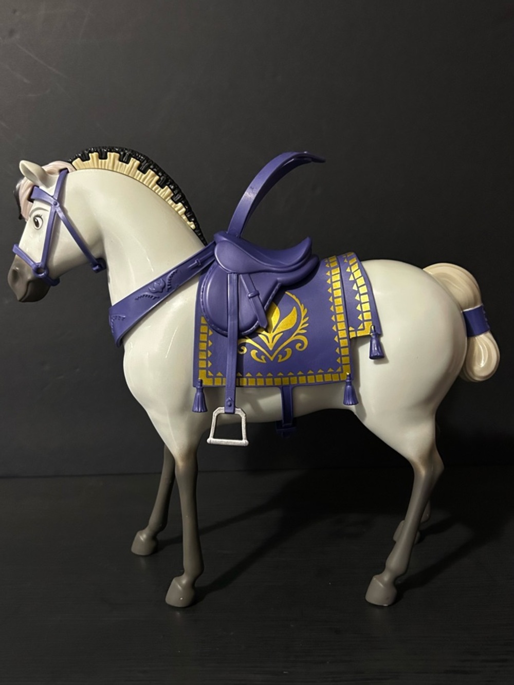 Disney Mattel Frozen Anna Royal Horse Pet Kjekk Toy Figure 10" Barbie Doll Size